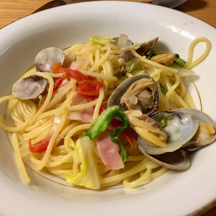 意外と簡単！あさりの和風パスタ